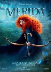 Plakat zum Kinofilm Merida