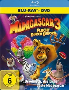 Madagascar 3 Blu Ray