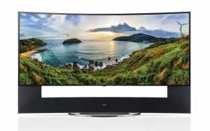 LG 105UC9 curved 5K TV im 21:9 Format 