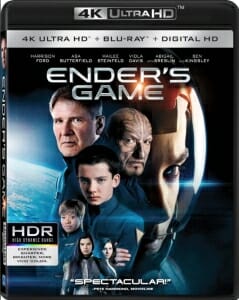 4K HDR Blu-rays erkennt man mit einem Blick an dem Logo welches an der linken Seite des Front-Covers abgebildet ist.