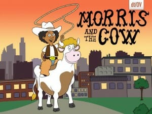Morris and the Cow