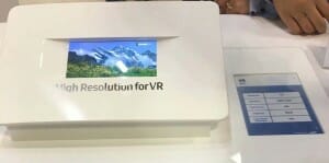 Samsung Display zeigte ein 4K AMOLED Bildschirm mit 5.5 Zoll für VR-Anwendungen