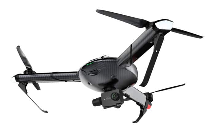 Yi "Erida" Tricopter-Drohne mit Yi 4K+ Actioncam