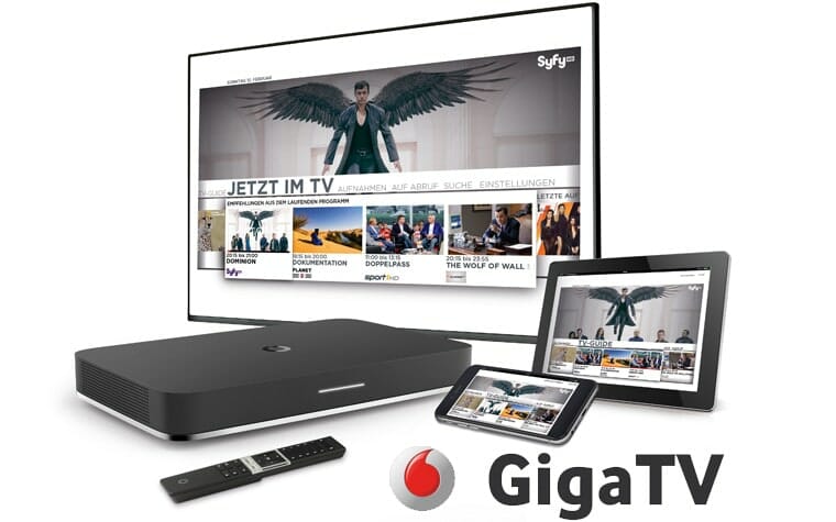 GigaTV Net: Vodafone macht TV-Angebot unabhängig