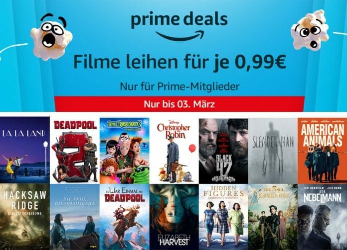 Mega Entertainment Angebot: 300 Filme zu je nur 99 Cent ausleihen!