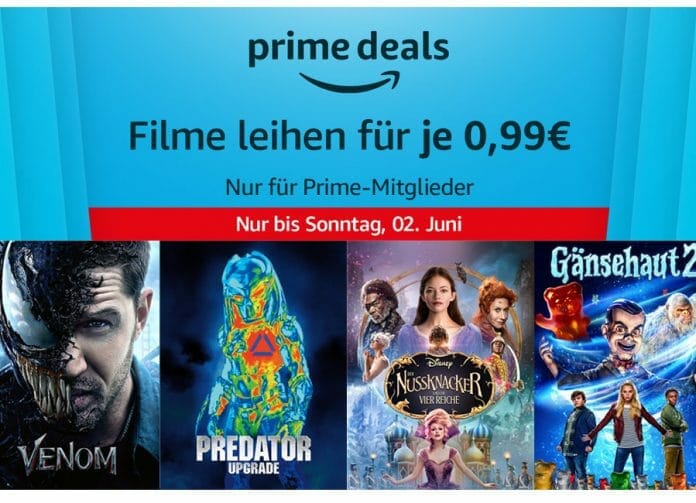 10 Filme fürje nur 99 Cent ausleihen!