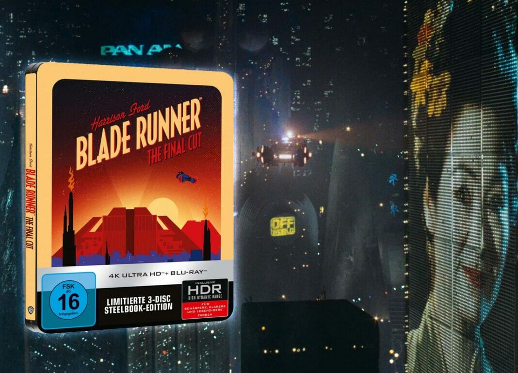 "Blade Runner - Final Cut" Limitiertes 4K Blu-ray Steelbook Wieder ...