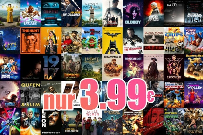 Günstiger geht nicht. 4K Filme für je nur 3.99 Euro auf iTunes kaufen