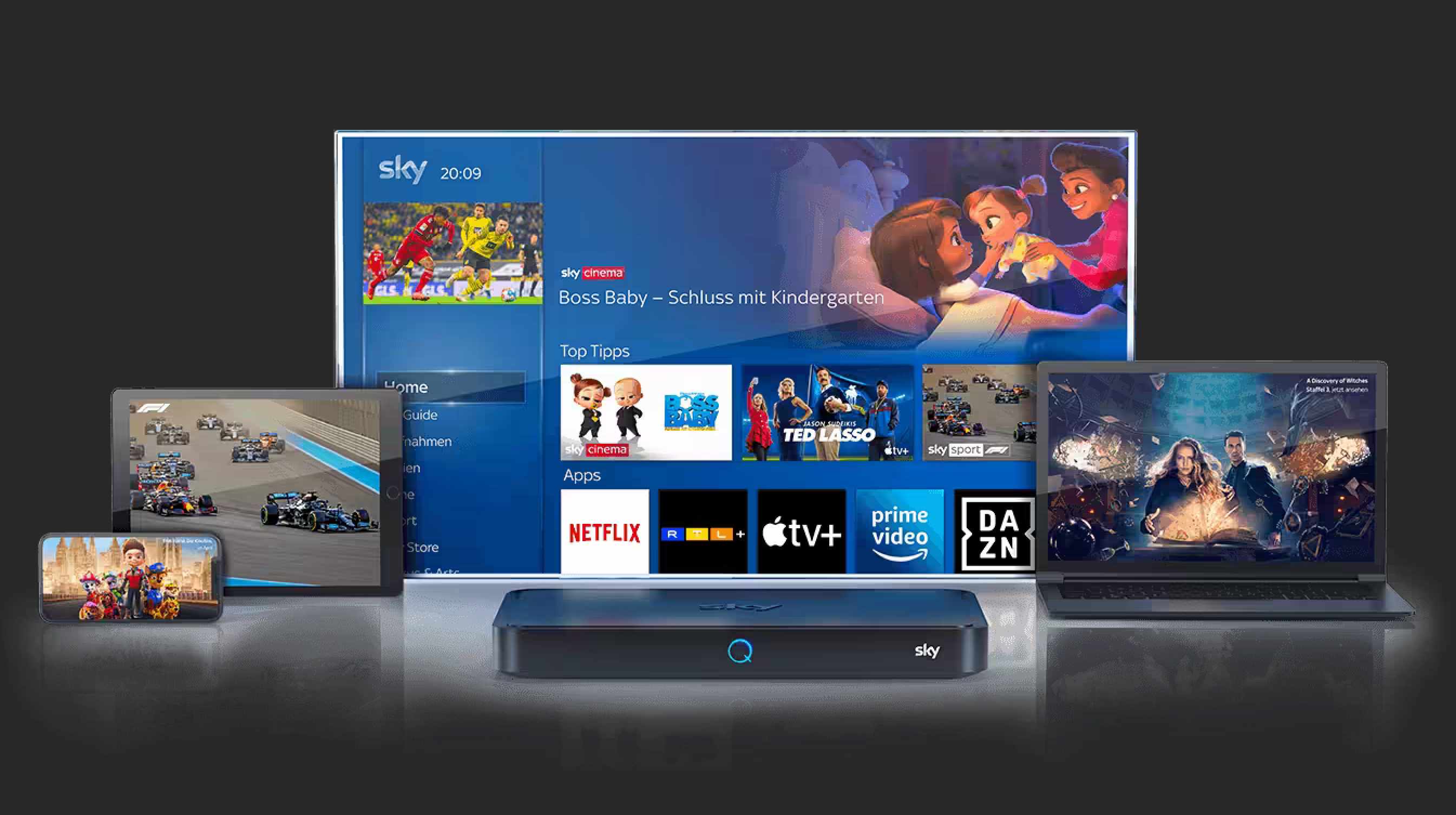 Sky Q Multiscreen: Ab sofort für alle kostenpflichtig und Preiserhöhung  geplant - 4K Filme