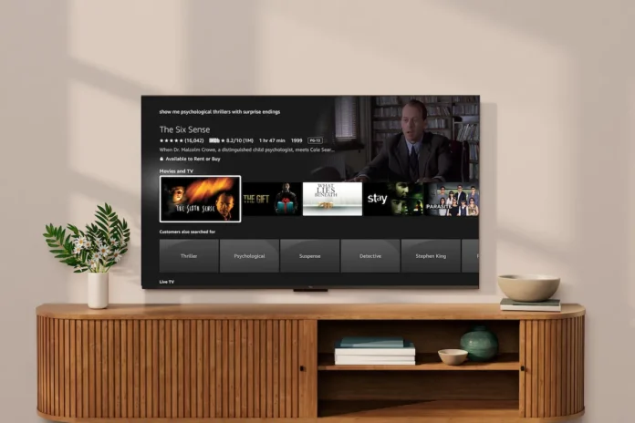 Amazon führt für die Fire TV eine neue KI-Suchfunktion ein.