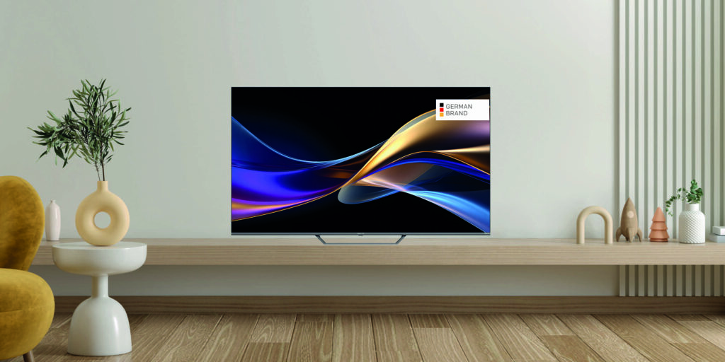 Die Metz blue MQE7001 starten mit Roku TV in Deutschland.