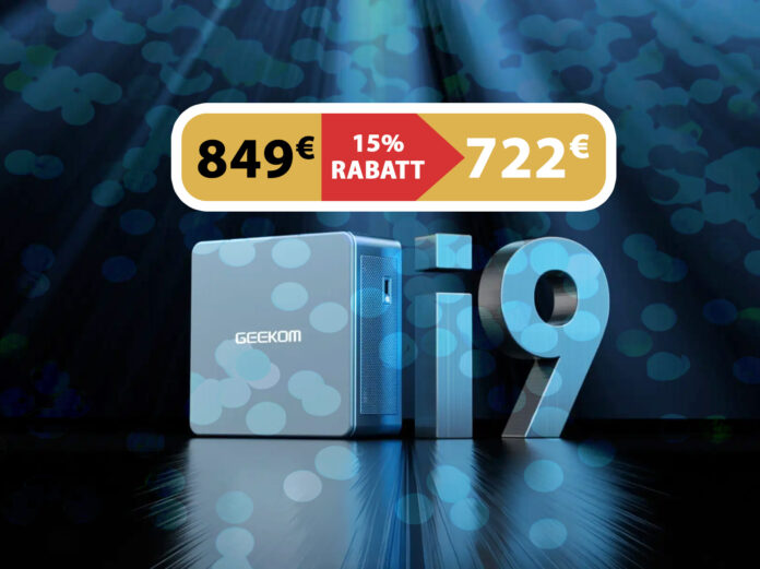 15% Extra-Rabatt auf den Geekom Mini-PC IT13 mit Intel Core i9 Prozessor!