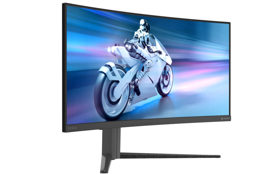 Der Philips Evnia 34M2C6500 bietet Gamern 175 Hz an.