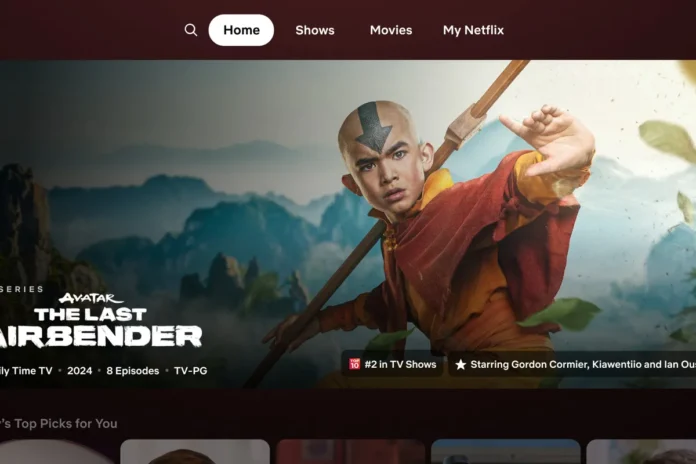 Netflix testet ein Re-Design seines Homescreens.
