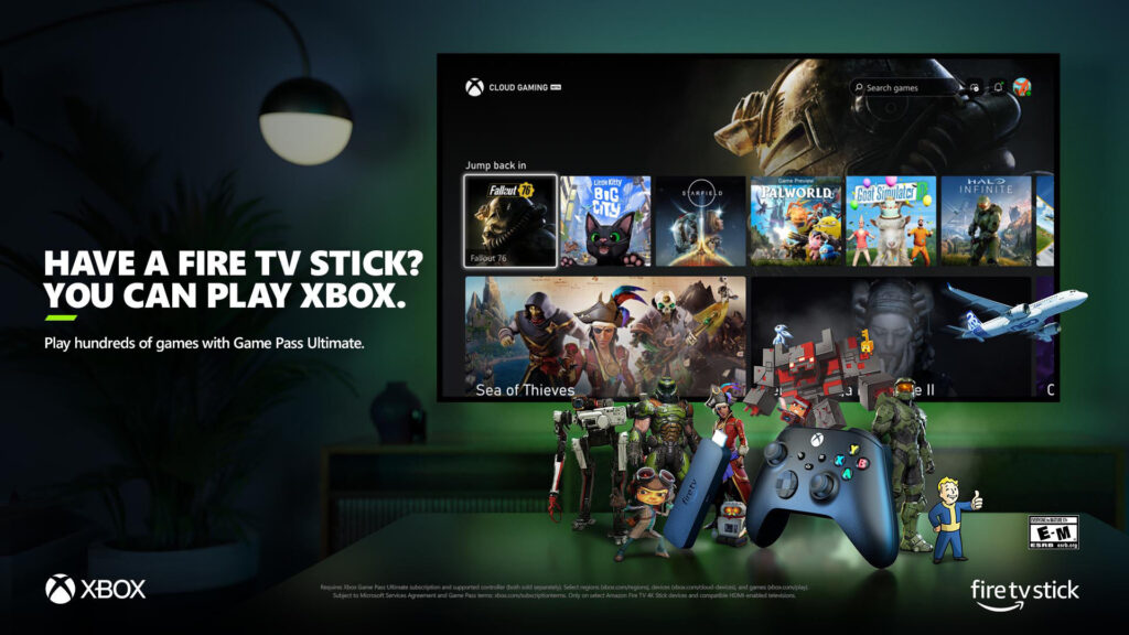 Xbox Cloud Gaming erreicht die Amazon Fire TV.