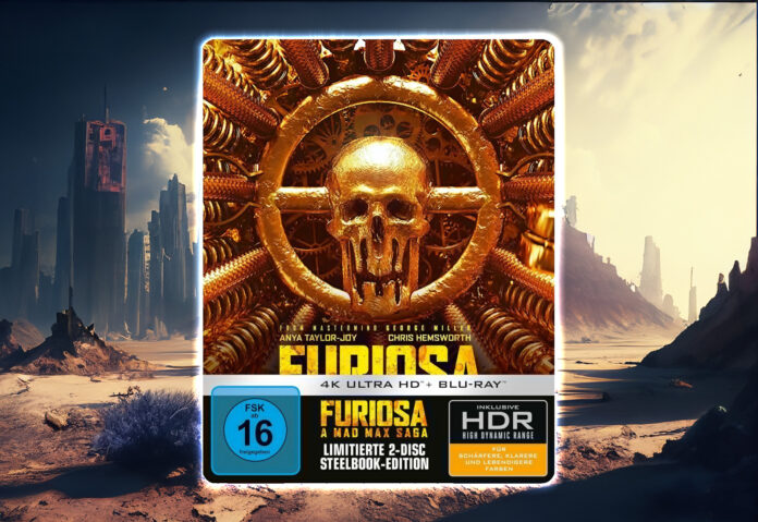 Das limitierte 4K Steelbook zu Furiosa: A Mad Max Saga ist wieder vorbestellbar