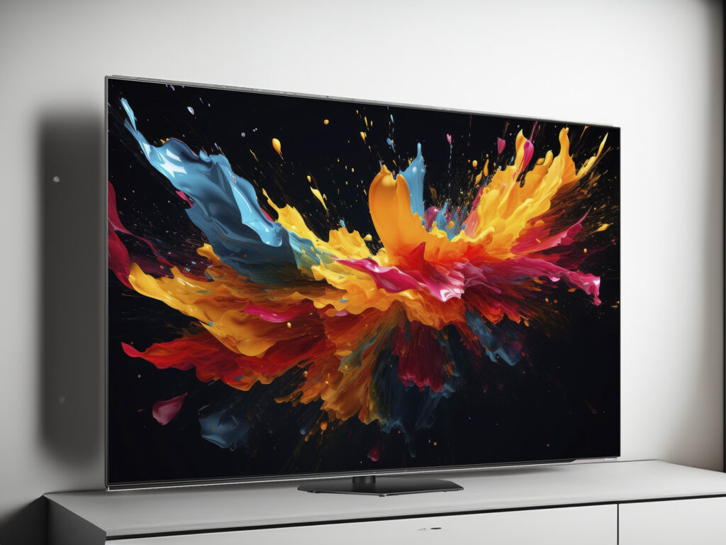 Die Hisense A85N sind OLED-TVs mit WOLED-Panels von LG Display.