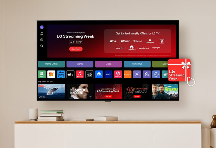 Die LG Streaming Week beginnt am 9. September 2024!