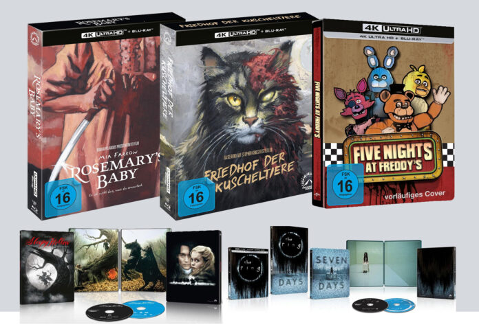 Paramount Pictures bereitet mehrere 4K Blu-ray Collectors Editionen vor