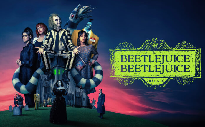 Beetlejuice 2 (Beetlejuice Beetlejuice) erscheint als 4K Ultra HD Blu-ray Steelbook