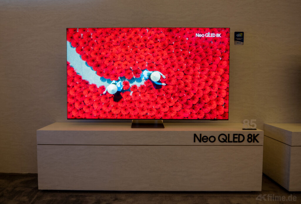 Erreicht QMS auch Samsung NEO QLED Fernseher? (Abgebildet QN900D)