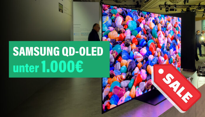 Samsungs QD-OLED TV S90C steht erstmals für unter 1.000 Euro zum Kauf!