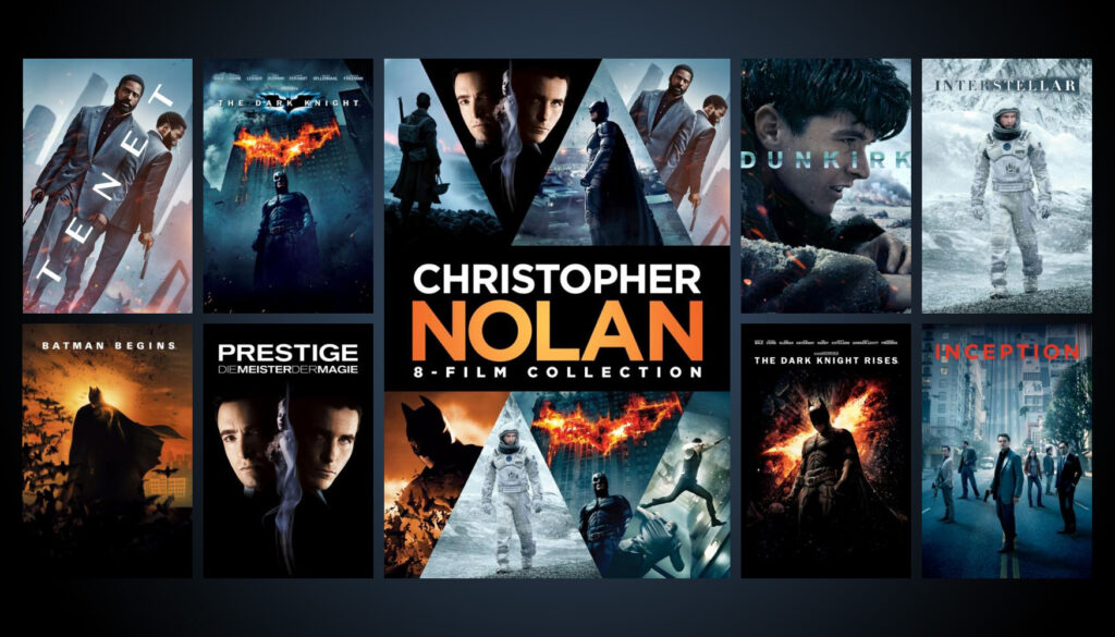 Acht Filme von Christopher Nolan in bester 4K-Qualität für nur 17.99 Euro!