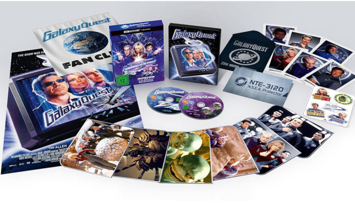 Galaxy Quest kann derzeit wieder als limitierte Collectors Edition mit 4K Blu-ray Steelbook vorbestellt werden.