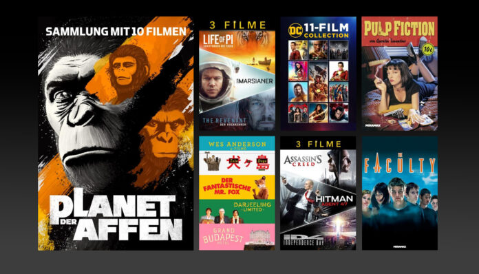 Die Planet der Affen 10-Film-Collection und viele weitere 4K-Filme ab 3.99 Euro auf Apple TV