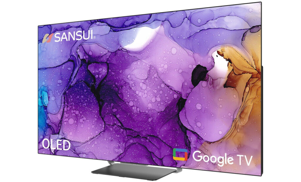 Der günstige OLED-TV von Sansui nutzt Google TV.