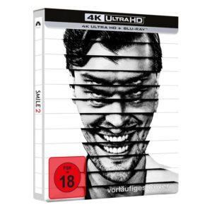 Das vorläufige Cover des 4K Blu-ray Steelbooks von "Smile 2"