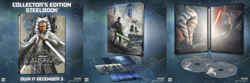 Die 1. Staffel "Ahsoka" als Collectors Edition 4K Blu-ray Steelbook inkl. Dolby Vision HDR!