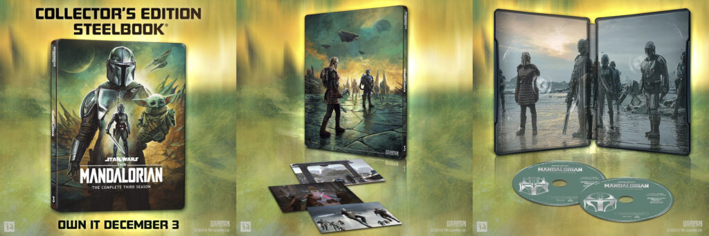 Die 3. Staffel "The Mandalorian" als Collectors Edition 4K Blu-ray Steelbook inkl. Dolby Vision HDR!