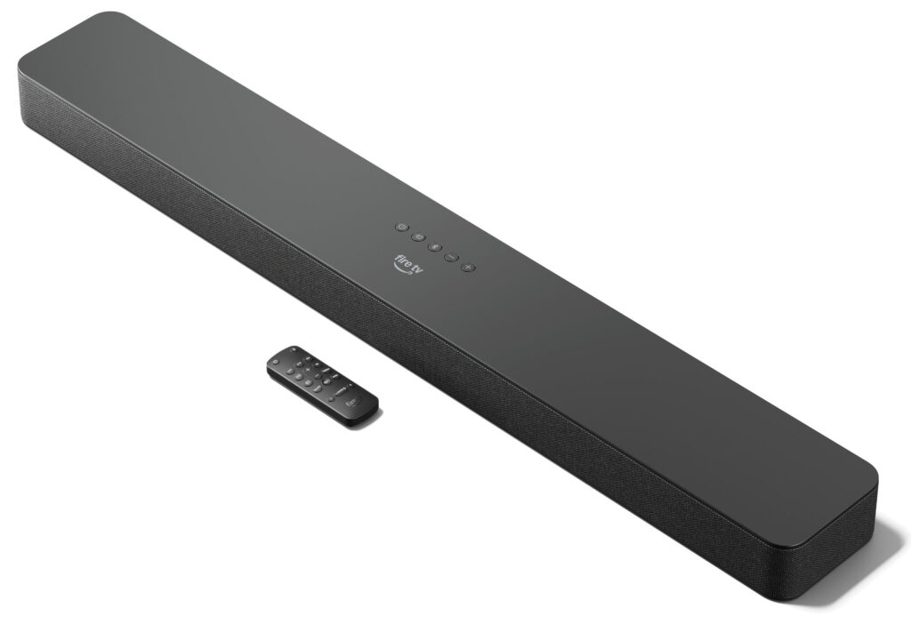 Die Amazon Fire TV Soundbar Plus bietet 3.1-Sound.