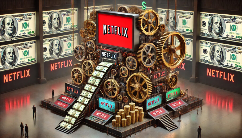 Die Geldmaschine Netflix dreht sich immer schneller