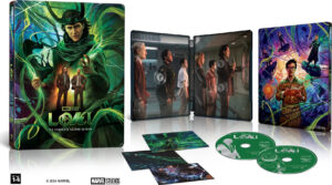 Übersicht Loki Staffel 2 im 4K Blu-ray Steelbook (USA)