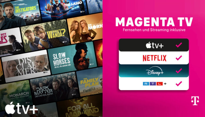 MagentaTV hievt Apple TV+ in den Tarif MegaStream