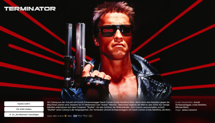 Terminator (1984) auf Apple TV kaufen und leihen