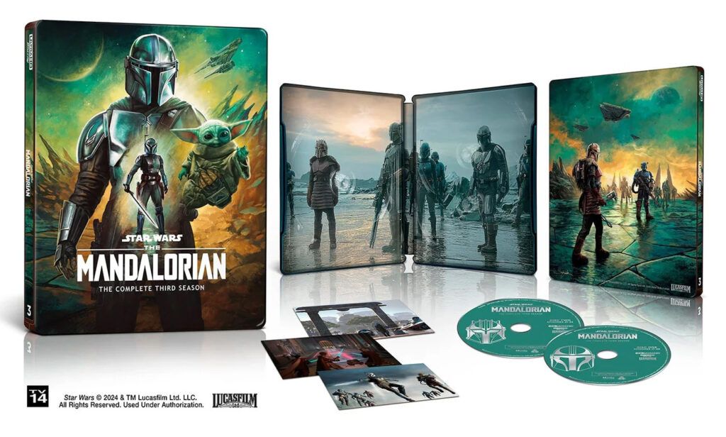 The Mandalorian Staffel 3 im 4K Blu-ray Steelbook