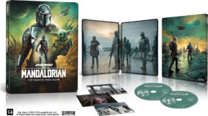 Übersicht The Mandalorian Staffel 3 im 4K Blu-ray Steelbook (USA)