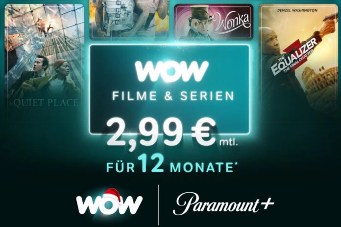 WOW und Paramount+ sind mit saftigem Rabatt zu haben.