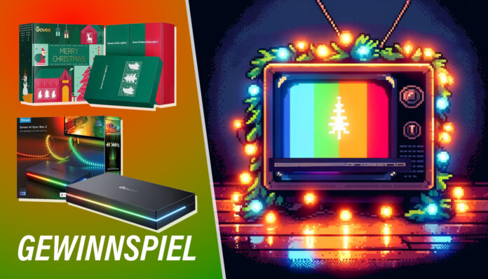 Gewinnspiel: Govee TV-Hintergrundbeleuchtung mit HDMI 2.1-Box + Weihnachtslichter-Set