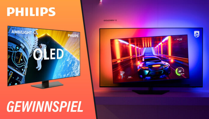 Gewinnspiel: Wir verlosen den Philips 55OLED809 4K Ambilight TV mit 55 Zoll OLED Display