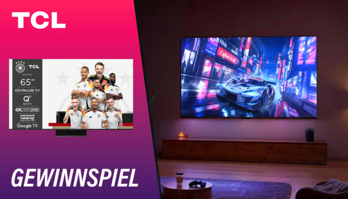 Gewinnspiel: Wir verlosen einen TCL 4K QD-Mini-LED-TV mit 65 Zoll (65MQLED85)