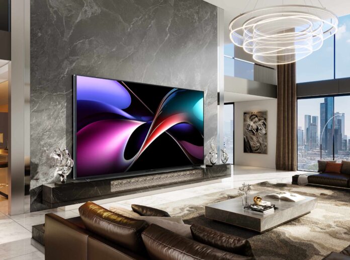 Hisense hat einen neuen TriChroma-Mini-LED-TV vorgestellt.