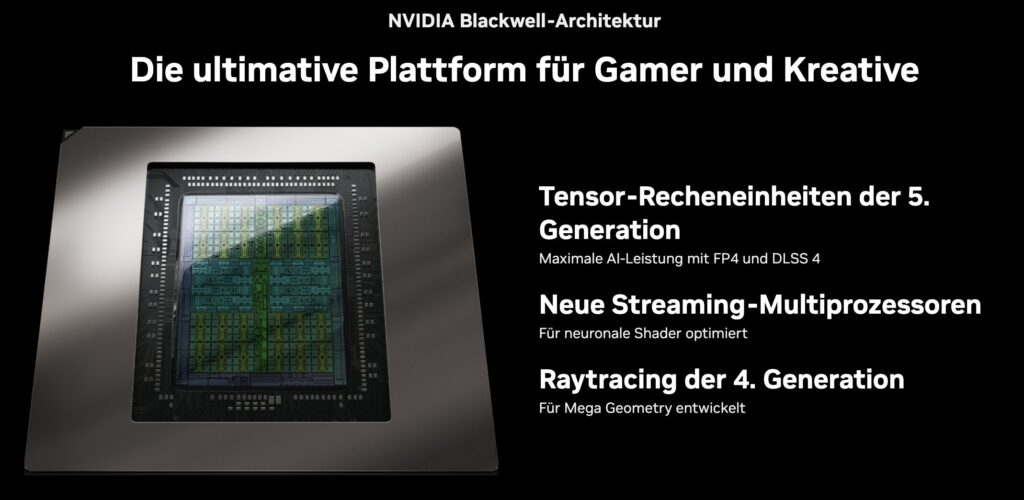 Die neuen Nvidia GeForce RTX 50 basieren auf der Architektur Blackwell.