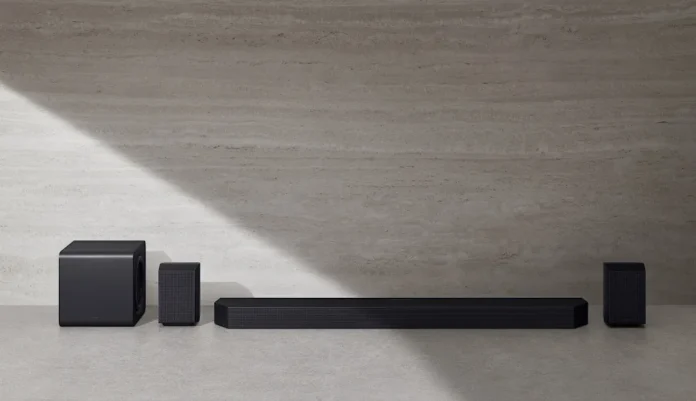 Samsung zeigt auf der CES 2025 die neue Soundbar Q990F.