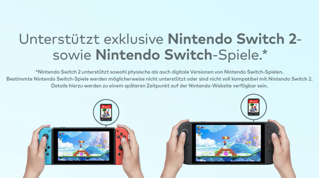 Die Nintendo Switch 2 ist voll abwärtskompatibel