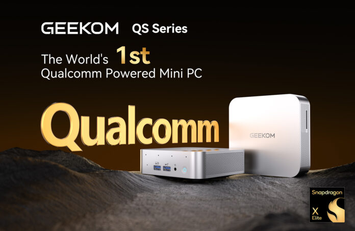 Geekom präsentiert seine neuen Mini-PCs zur CES, unter anderem ein Modell mit Qualcomm-Chipsatz