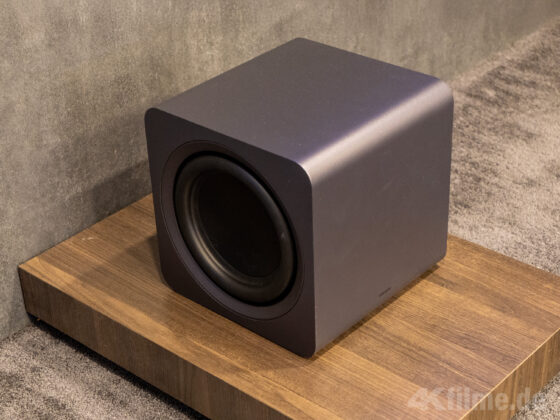 Der neue kompakte "Cube Subwoofer" ersetzt die großen Modelle aus den Vorjahren